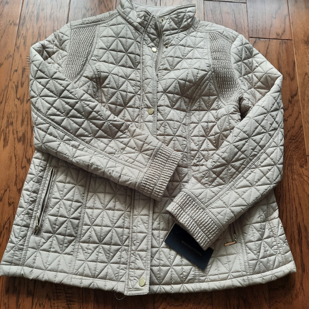 NWT Weatherproof Light Jacket Tan XL